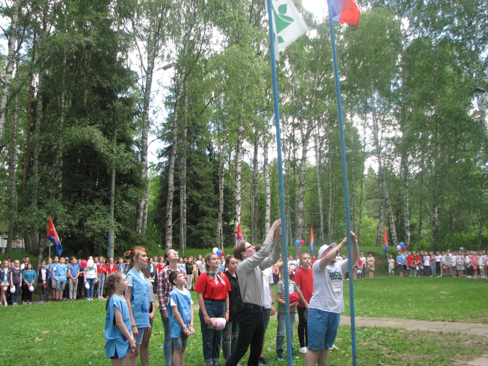 В детском лагере «Березка» открылась профориентационная смена