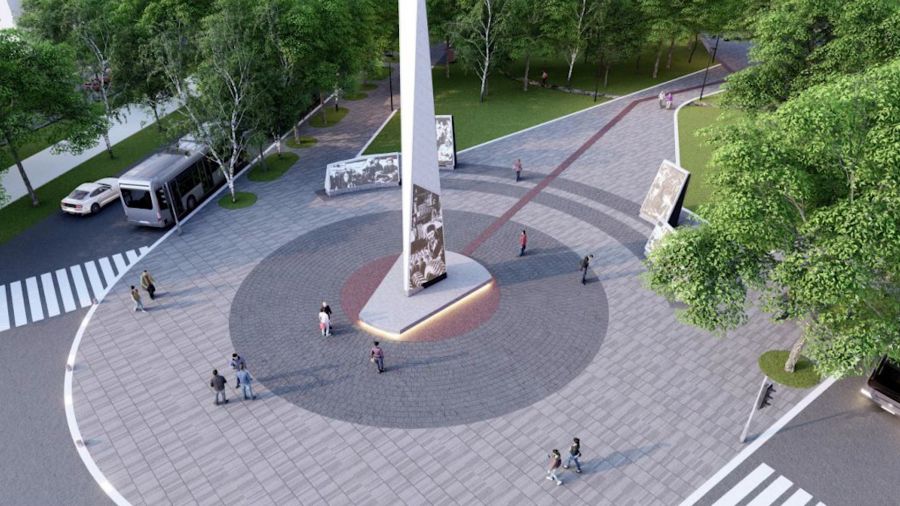 В Ярославле утвердили проект стелы «Город трудовой доблести»