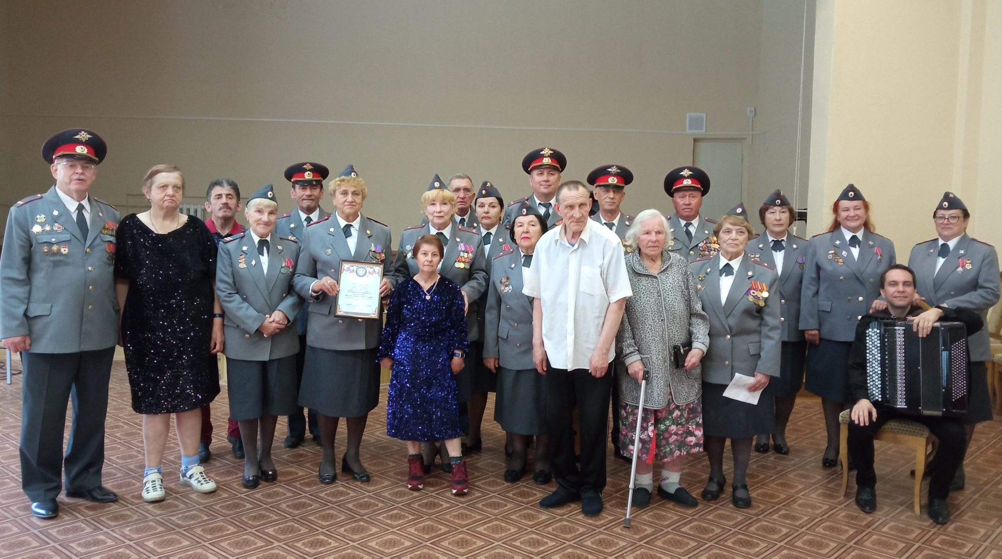 В Туношенском пансионате для ветеранов войны и труда отметили День России