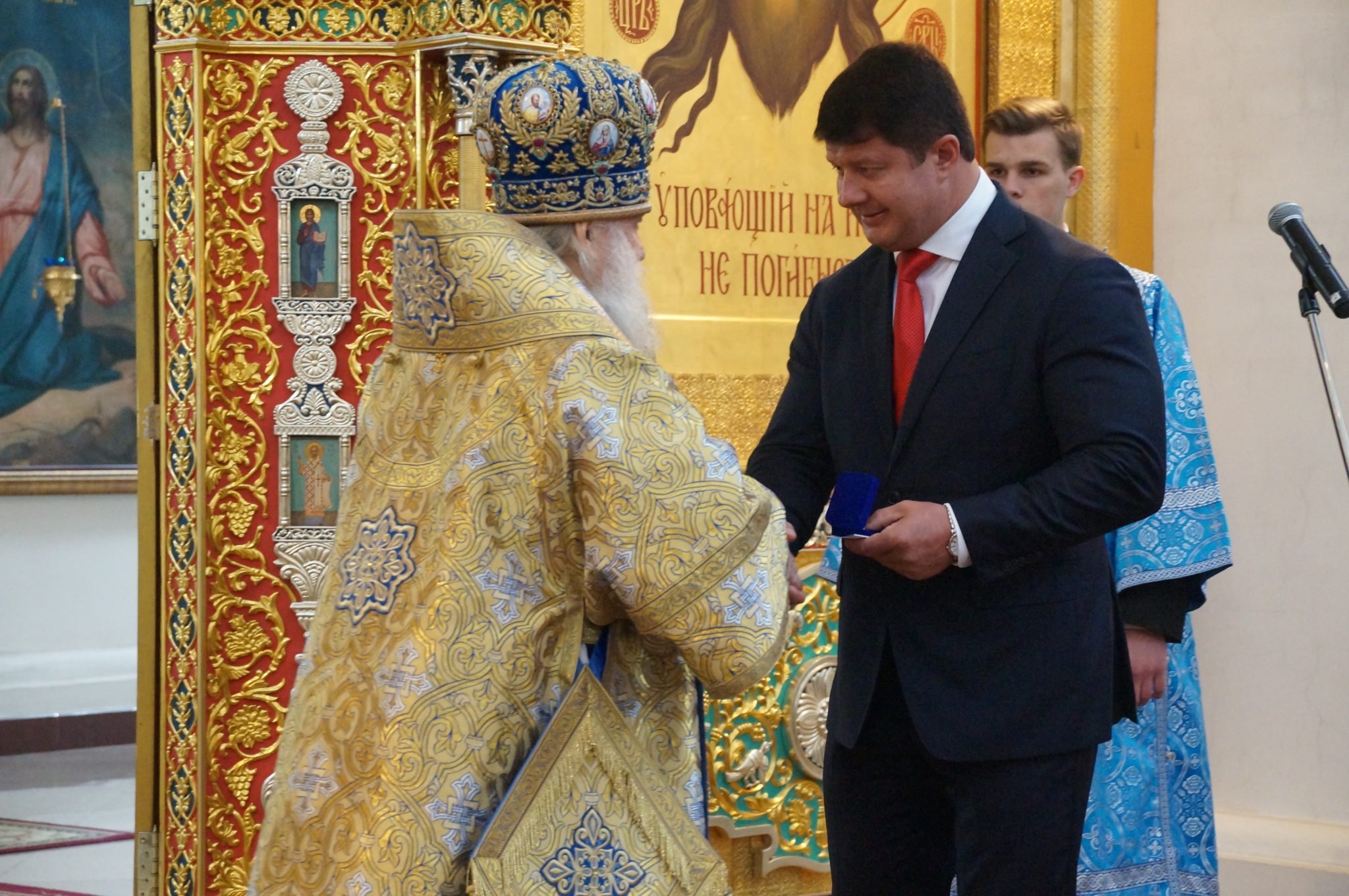Митрополиту Пантелеимону вручен Почетный знак города Ярославля‍