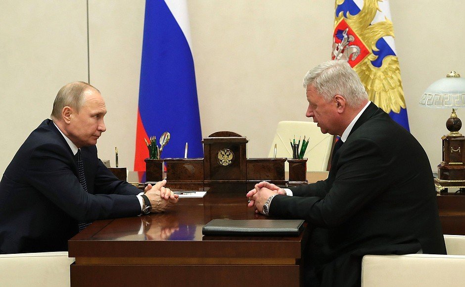 В Кремле прошла встреча Михаила Шмакова с Президентом РФ Владимиром путиным