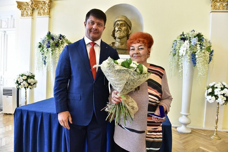 В День города Тамара Яблокова награждена Почетным знаком города Ярославля