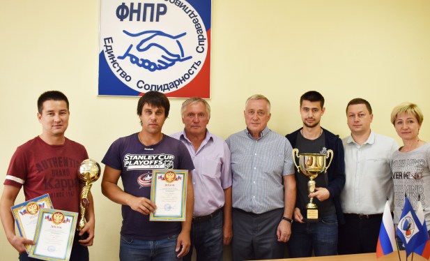 В Доме профсоюзов наградили победителей турниров по мини-футболу