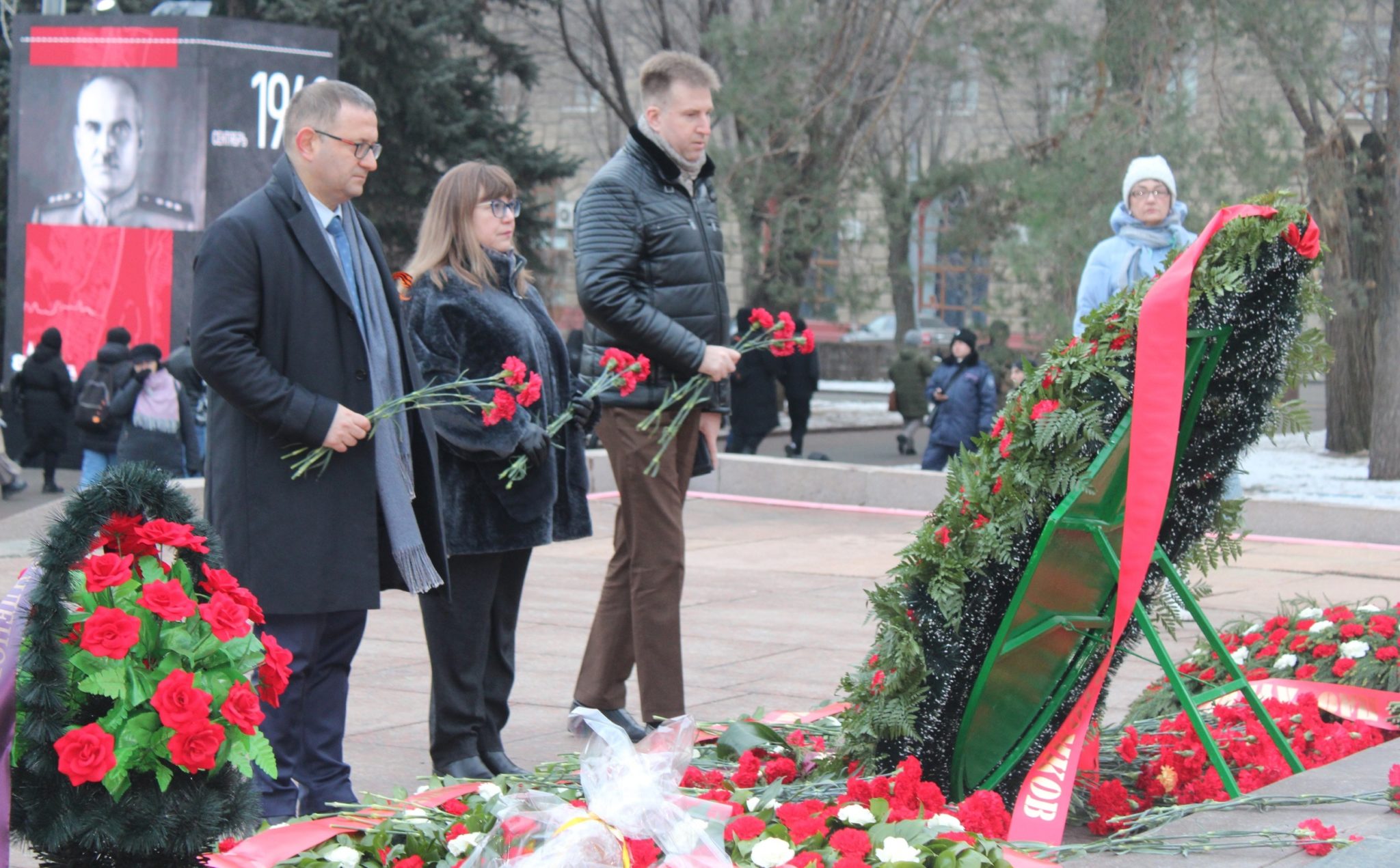 Делегация ФНПР приняла участие в мероприятиях по случаю 80-летия Сталинградской битвы