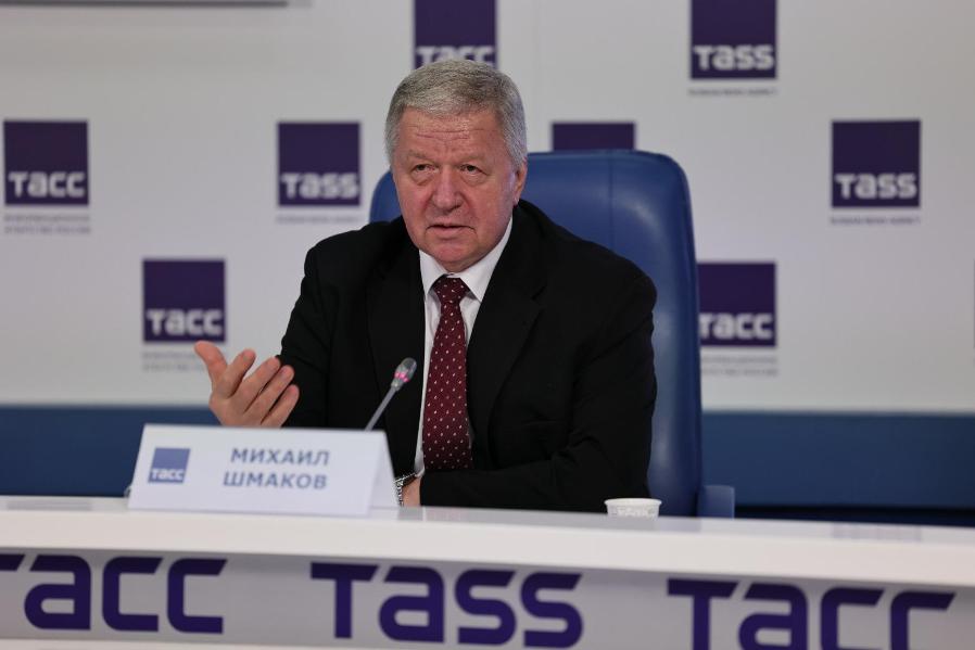 В ТАСС прошла первомайская пресс-конференция Председателя ФНПР Михаила Шмакова